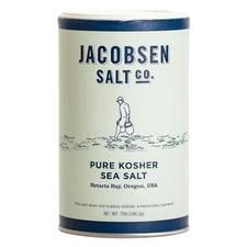Jacobsen Salt Co. Pure Kosher Sea Salt – Kosher, Coarse, Non-Iodized Made in ...
