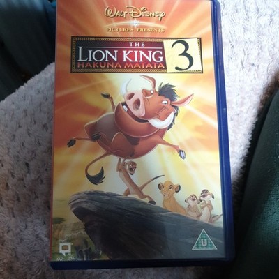 Lion King 3 - Hakuna Matata (VHS, 2004)