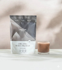 The Organic Protein Co Organic Whey Protein Cacao & Maca 1.2kg BBD 11/2027