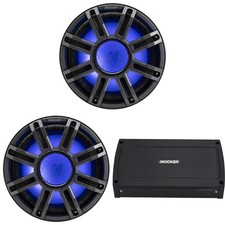 Kicker 2 51MWF124 - MWF 12-Inch Premium Marine Subwoofer free-air 4-ohm ...