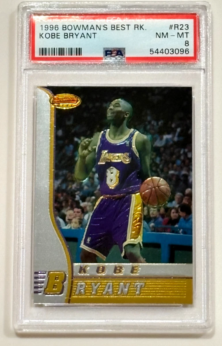 Topps Kobe Bryant 8 Graded Basketball Sports Trading Cards