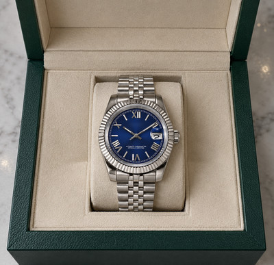 NH35A Date Just Mod 39MM Fluted Bezel Jubilee 