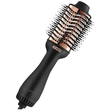 Professional Hair Dryer Brush with Ionic Technology for Smooth, Voluminous Hair