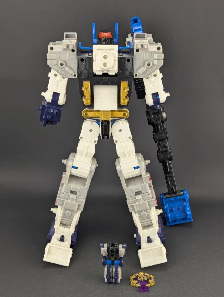 Transformers Cybertron Metroplex complete Hasbro Leader Class Minicon Drill Bit - Image 3 of 4