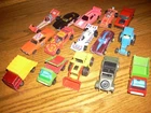Vintage Mixed Lot of 15 Matchbox ERTL Kenner Plus others Cars + Trucks.