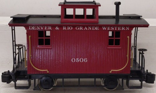 Bachmann 93148 Denver y Río Grande Western Bobber Caboose #0506 EX | Condition: Used