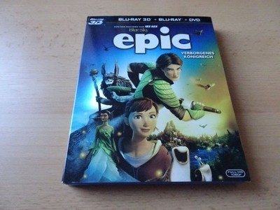 Blu Ray Epic - 3D + 2D + DVD - Verborgenes Königreich - 2013