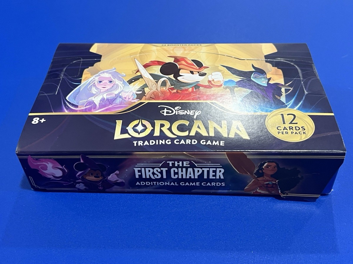 disney lorcana booster box for sale Amazon.com: Ravensburger Disney Lorcana TCG: Rise of the Floodborn Booster  Pack Display | 24 Packs with 12 Trading Cards Each | Ideal for Collectors &  Disney Fans main image 0