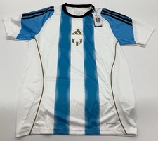 NWT Adidas Lionel Messi Training Soccer Jersey Argentina Size S AEROREADY