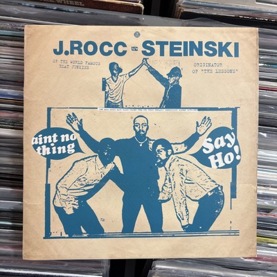 J.ROCC B/w Steinski AINT NO THING 2004 VINYL RECORD 12  Single