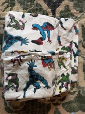 Pottery Barn Kids Marvel Comics Twin Flannel ...