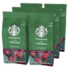 STARBUCKS Caffè Verona, Dark Roast, Ground Coffee 200g (Pack of 6)