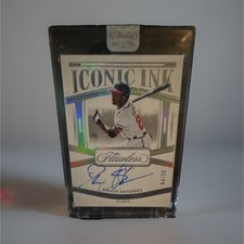 2024 Panini Flawless Iconic Ink Deion Sanders Atlanta Autograph Serial #II-1/20