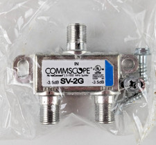 CommScope HomeConnect SV-2G 2-Way Digital Coaxial Splitter 5-1002 MHz -3.5dB