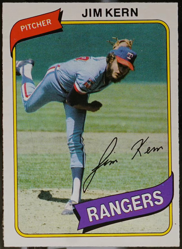 1980 O Pee Chee Jim Kern #192 card