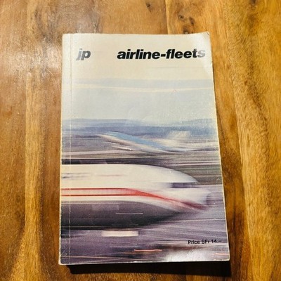 JP Airline Fleets 77 Softcover 1977 Aviation READ DESCRIPTION