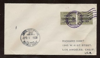 CUBIERTA DE BARCO GUATEMALA UNITED FRUIT CO. SERVICIO DE BARCO DE VAPOR S/S DARIEN 1938 mld EE. UU.
