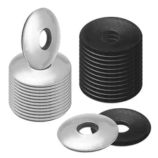 80-Pack Bonded Sealing Rubber Washers, 5/16" x 1"OD Neoprene Washer Gasket