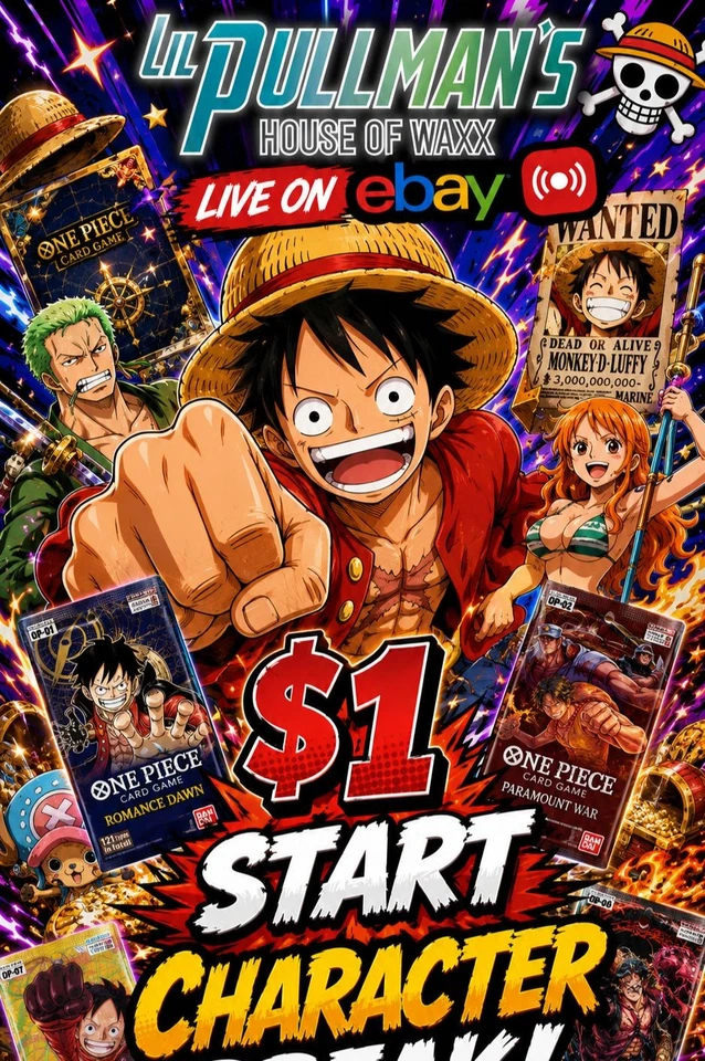 💣$1 START ONE PIECE PREMIUM BREAK W/LUCKY LUKE💣