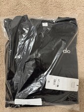 Alo Accolade Crew Neck Pullover Black - Medium, Brand New w/ Tags AUTHENTIC 