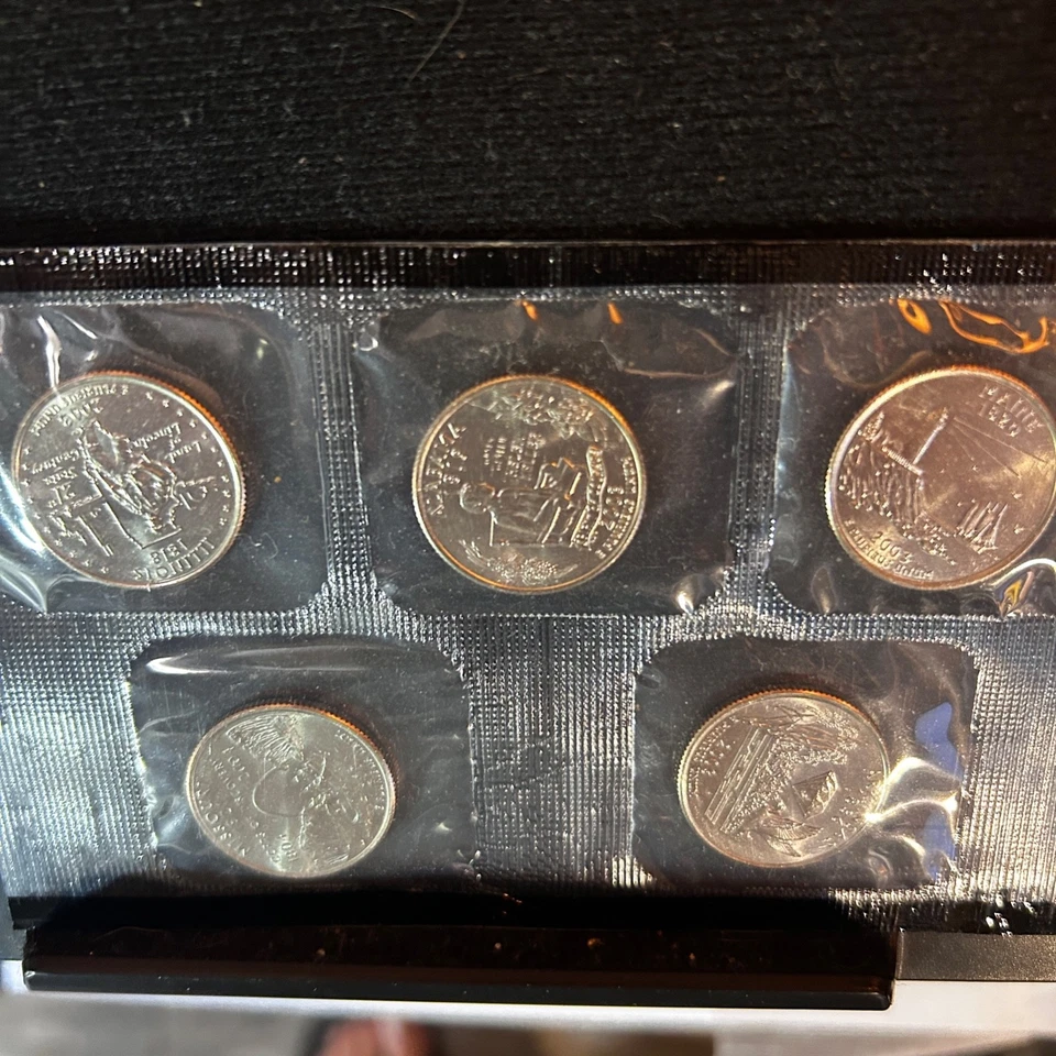 2003 S PROOF  State Quarter Set GEM (CLAD) & 2003 P/D BU UNCIRCULATED SET *gems - Image 4 of 4