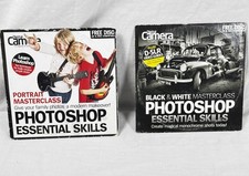 Photoshop Essential Skills Training CD Lot Digital Camera Magazine Portrait
