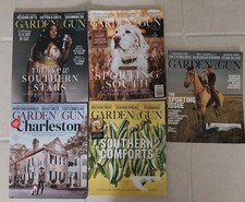 Garden and Gun Magazine Lot of  5 Issues Southern Culture Art Food Music