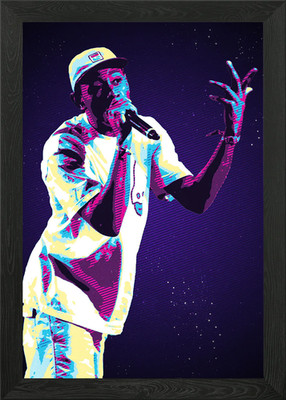 Tyler der Schöpfer Rapper Gerahmtes Wandbild Poster Leinwanddruck Bild