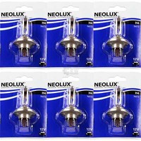 6X Neolux H4 60/55W P43T 12V Blister Birne