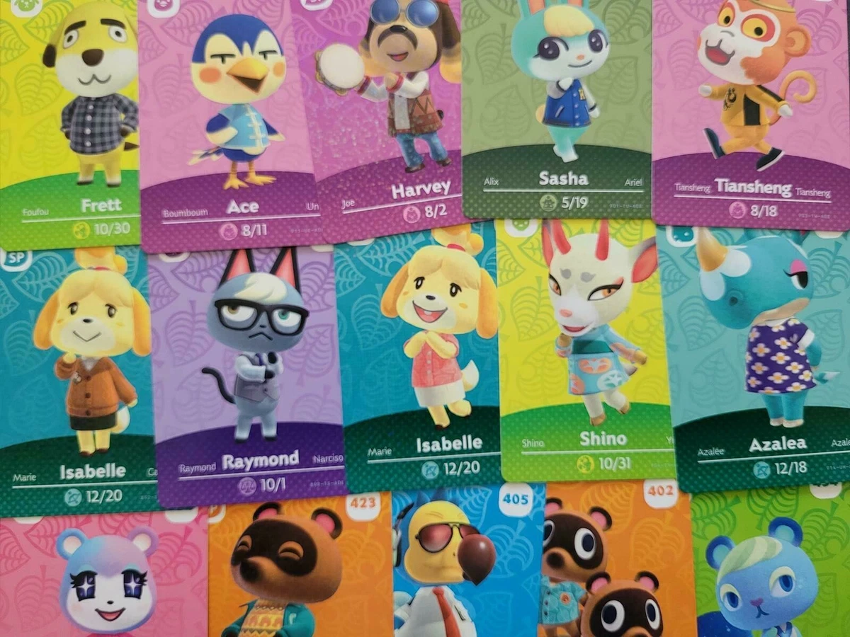 Cartes Amiibos Animal Crossing Serie 5  Animal Crossing Amiibo Cards  Series 5 - Game Collection Cards - Aliexpress