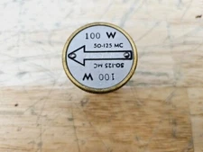Bird 43 Thruline WattMeter Element 50W 50B 50-125MHz C MY OTHER HAM RADIO iCOM