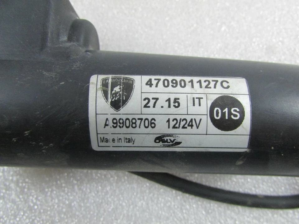 Lamborghini Aventador, actuador/motor de ala de murciélago, usado, P/N 470901127C Foto 4 de 4