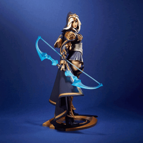 League of Legends ASHE ENTSPERRTE STATUENFIGUR Offiziell - Bild 2 von 4