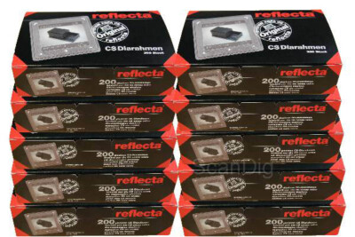Reflecta CS2-Diarahmen 200 Stück 10er Pack - 2000 CS2-Rahmen für KB-Dias (6589)