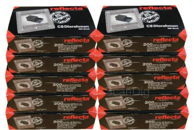 Reflecta CS2-Diarahmen 200 Stück 10er Pack - 2000 CS2-Rahmen für KB-Dias (6589)