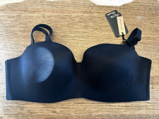 City Chic Smooth Black Solid Size 38D Bodycon Multiway Underwire Bra NWT