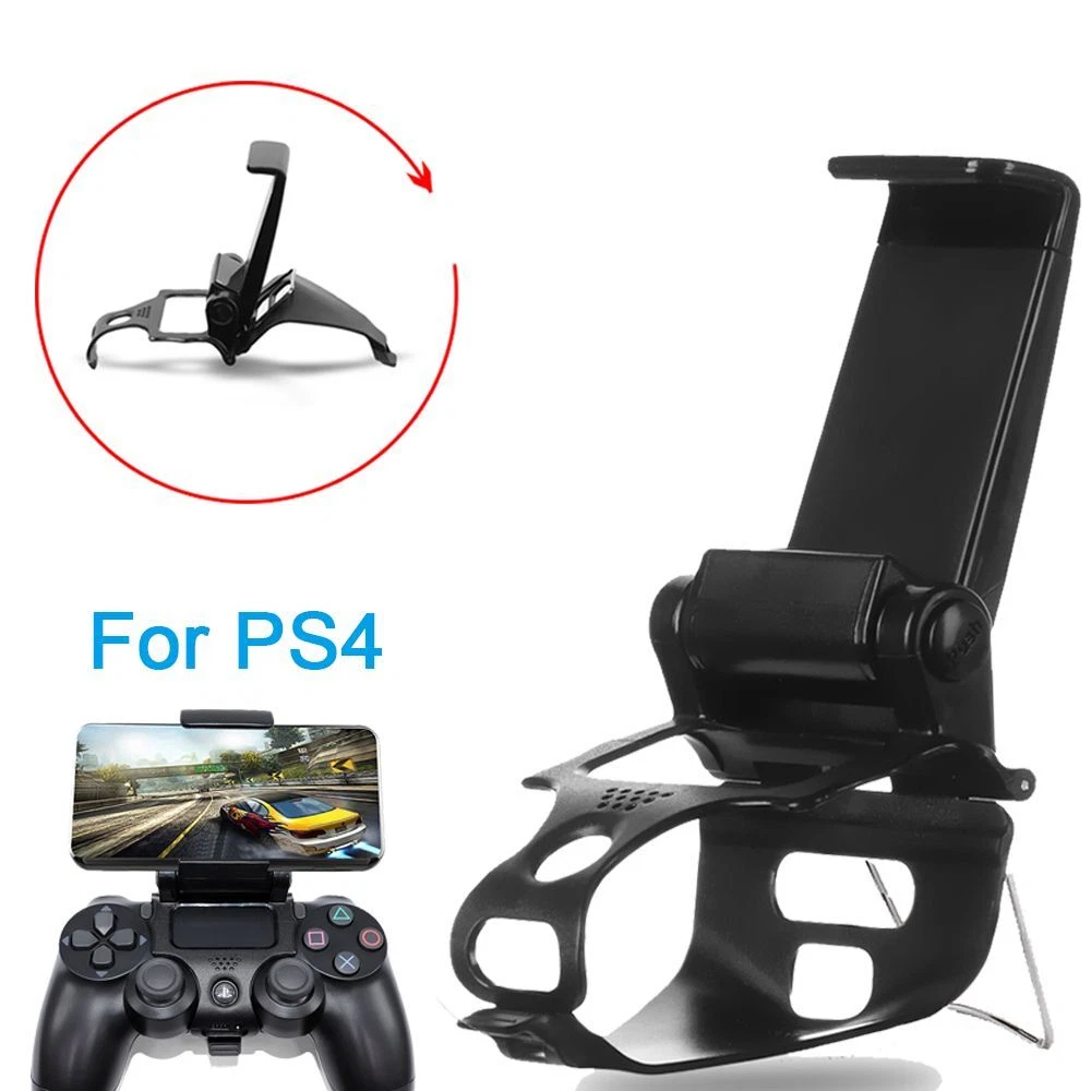 Mount Stand Controller Smartphone Clip Phone Holder For PS4