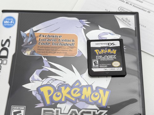 Pokemon Schwarze Version Lucario Target Exclusive (Nintendo DS) Komplett Original - Bild 5 von 8