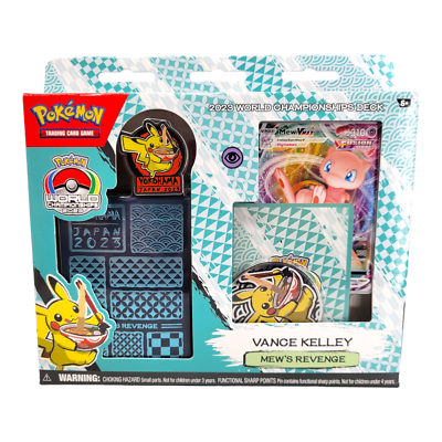 Pokemon TCG World Championships Deck 2023 Mew Kyogre Lugia Psychic