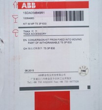 ABB MCCB Accessory KIT F WMP T5 630 3P , 10064983 ，1SDA054849R1