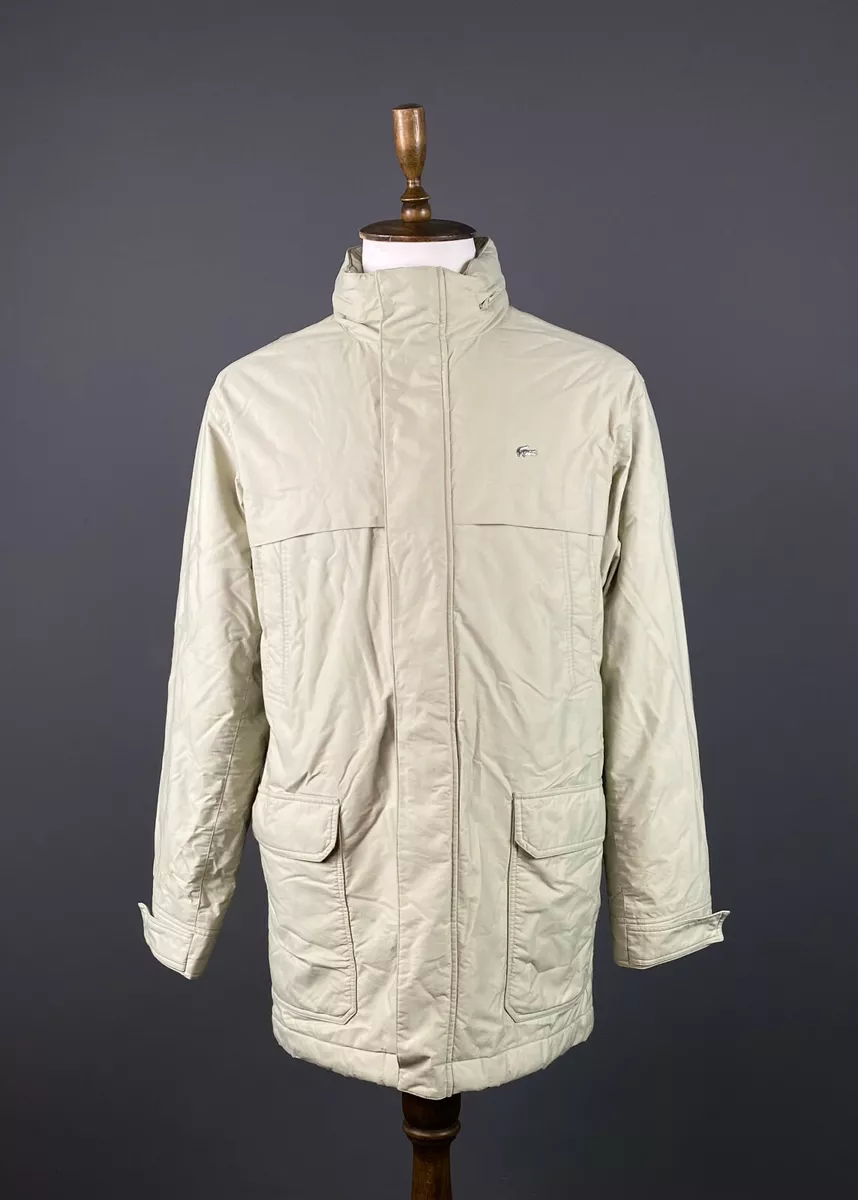 Mens lacoste winter coats cheap