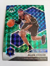 2021-22 Panini Mosaic - Autographs Mosaic Allen Iverson #AM-AIV
