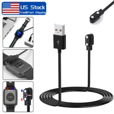 2-Pin Universal USB Data Charging Cable Magnetic 2.84mm for Smart Watch Charger