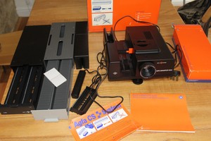 Agfa Diamator 1500 Slide Projector Boxed With Manual Extra Slide Trays Ebay