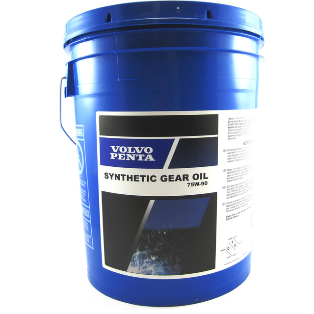 Volvo Penta 1141681 Volvo Penta 75W90 Synthetic Gear Oil 5 Gallon eBay