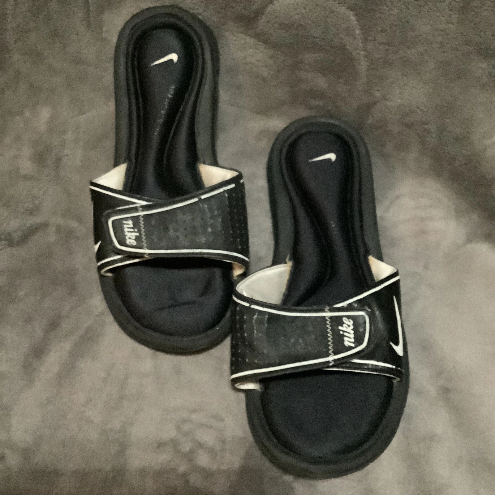 Sandali infradito infradito Nike comfort foam plantare donna 9 neri