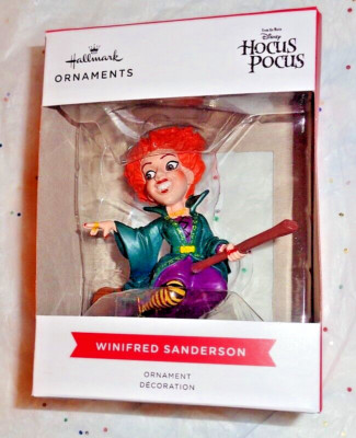HALLMARK ORNAMENT ~ DISNEY ~ HOCUS POCUS ~ WINIFRED SANDERSON ~ 2024 *NEW