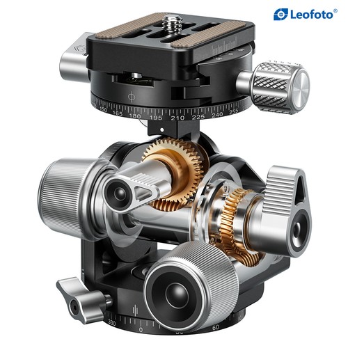 Leofoto G3 Gear Head / Geared Head high quality Photographic Equipment black - Picture 3 of 16