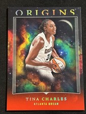 2024 Panini WNBA Origins Tina Charles #18 Red /99 Atlanta Dream