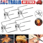 <!--F#f_0-->2Pc 4 Prongs Barbecue Forks Stainless Steel Durables Outdoor Rotisserie Meat BBQ<!--F/-->